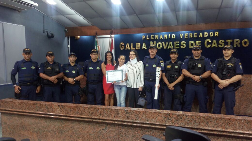 GMs são homenageados na câmara Municipal de Maceió