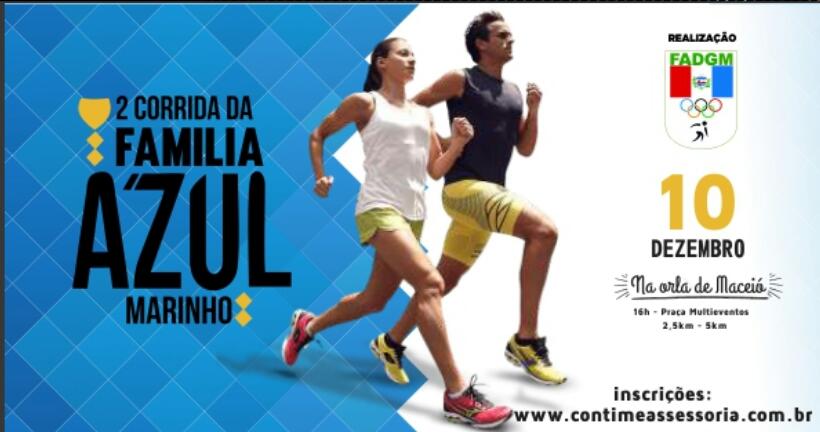 2 ° Corrida Família Azul Marinho