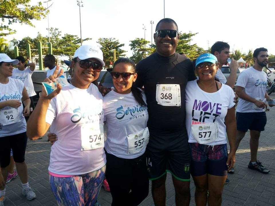 Guardas Municipais participam da Corrida do Servidor Público de Maceió