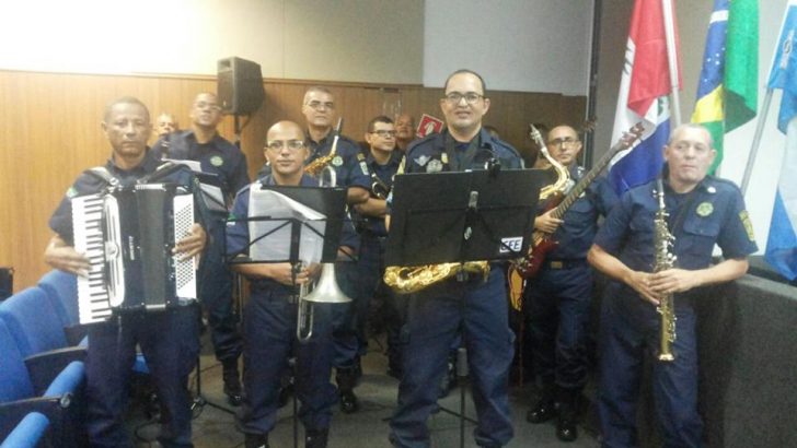 Banda da Guarda Municipal se apresenta no VII EREFAU