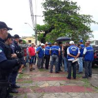 Guardas Municipais fiscalizam desocupação na Praça Sinimbú