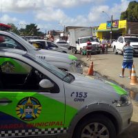 Guarda Municipal participa de ação conjunta de reordenamento da Feirinha do Tabuleiro