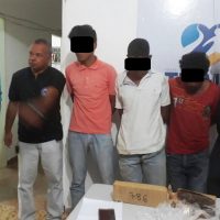 Suspeitos de tráfico de drogas são presos após atirarem contra Guarda Municipal