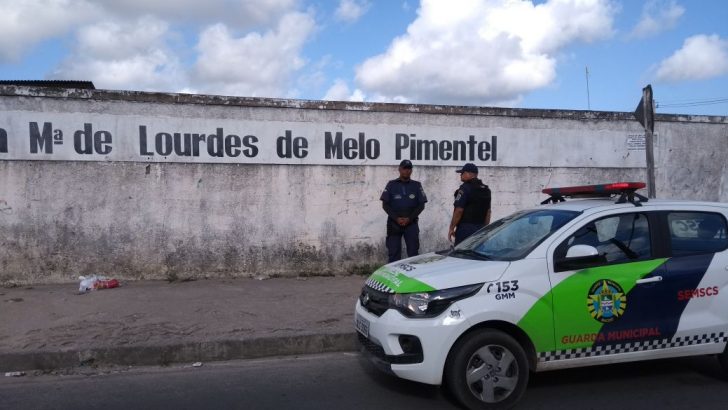 Semscs intensifica segurança em escolas municipais do Benedito Bentes