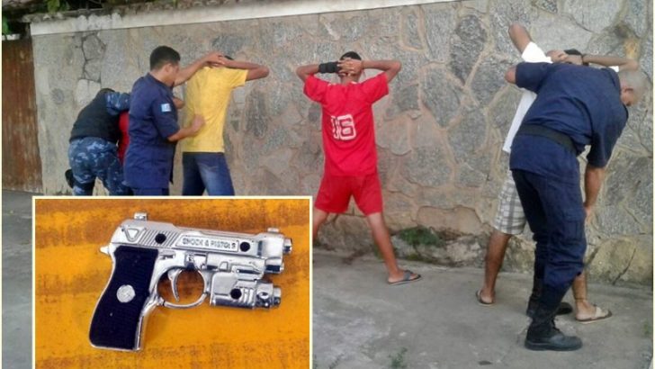 GCM de São Miguel dos Campos apreende simulacro de arma de fogo