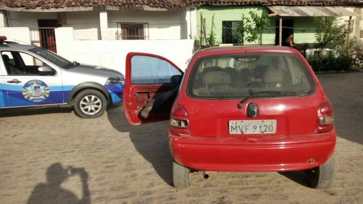 Veículo roubado é recuperado pela ROMU de São Miguel dos Campos