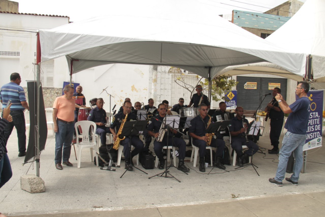 Banda da Guarda Municipal se apresenta no Centro