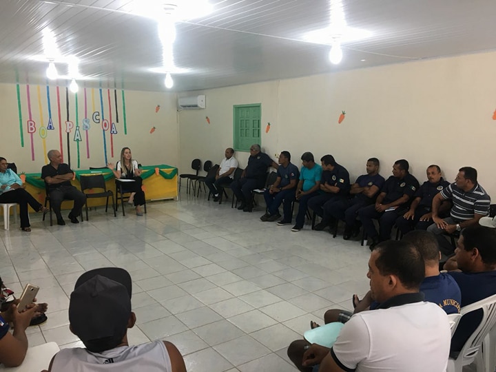 GM’s da Barra de Santo Antônio e Sindguarda se reúnem com a gestão