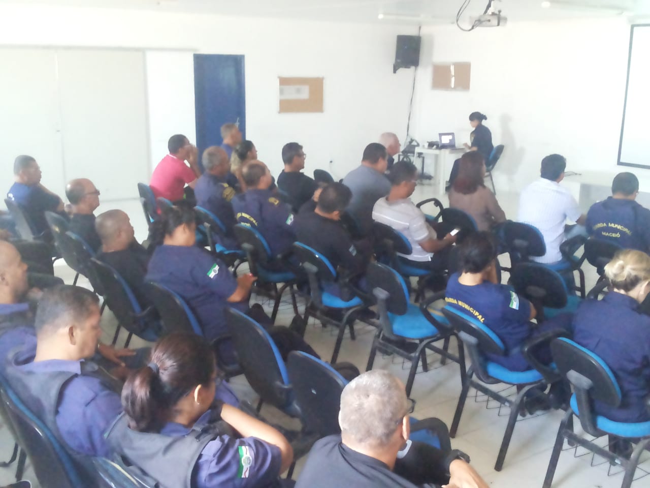 Guardas Municipais participam de palestra sobre Sistema Integrado de Segurança Municipal