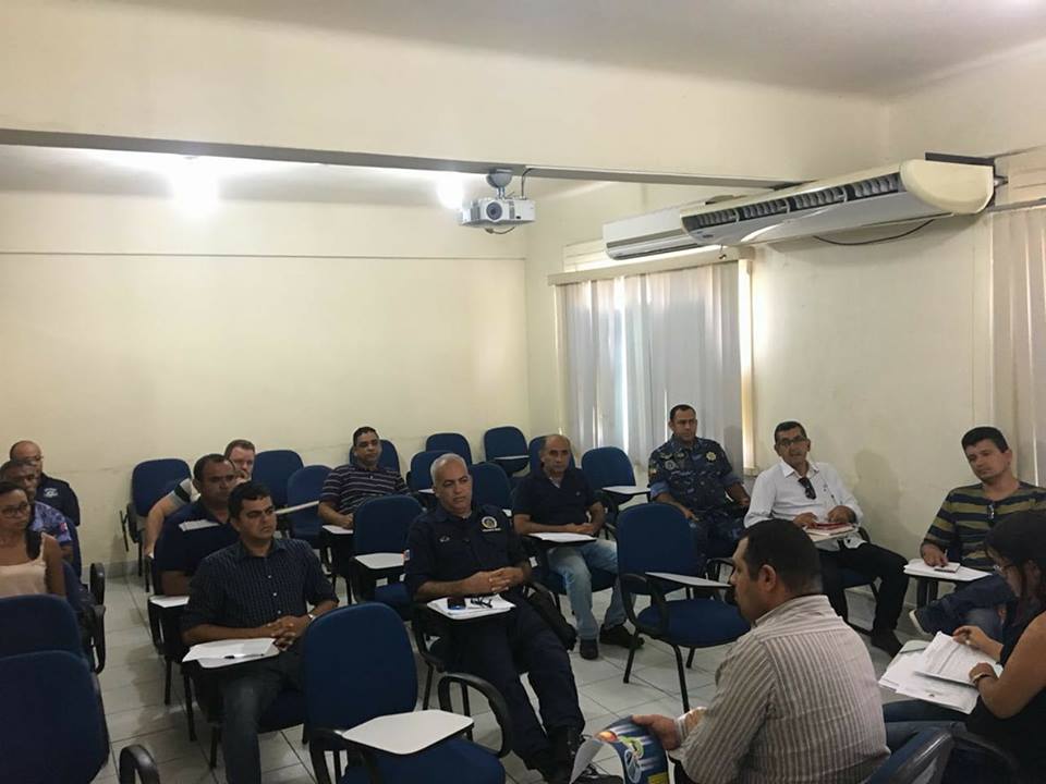 Sindguarda participa de reunião sobre cursos disponíveis pela Senasp