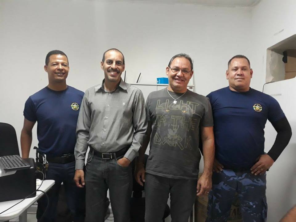 Sindguarda se reúne com GCM’s da Barra de Santo Antônio