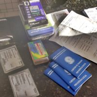 Homem é preso pela GCM com cartões e carteira de trabalho roubados