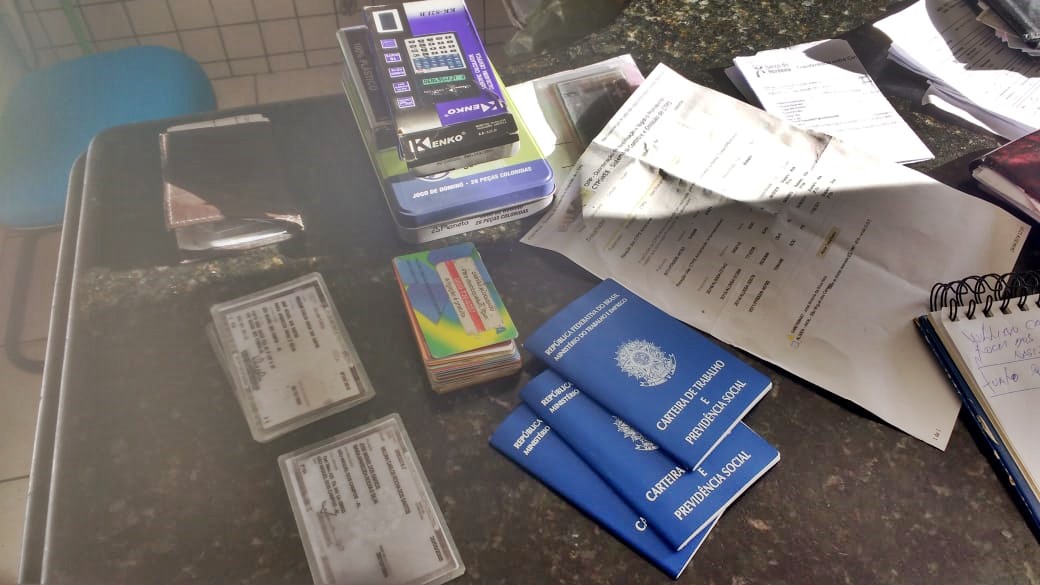 Homem é preso pela GCM com cartões e carteira de trabalho roubados