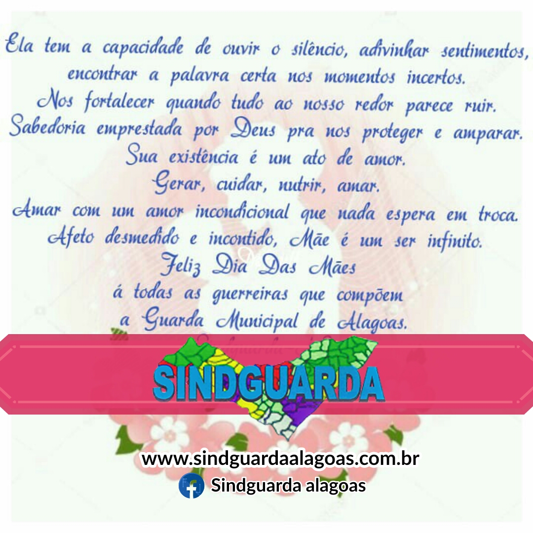 Homenagem do Sindguarda a todas as mães pelo seu dia