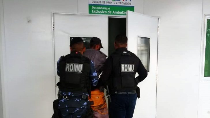 ROMU de São Miguel dos Campos detém homem com problemas mentais por ameaçar a própria mãe