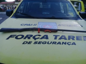 Guarda Civil Municipal e CPAI de Capela apreendem arma de fogo