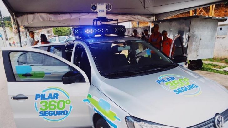 Carro operado por GM’s de Pilar conta com tecnologia de reconhecimento facial