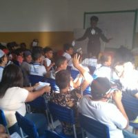 Consciência Negra: GM de Delmiro Gouveia ministra palestra em escola sobre o tema
