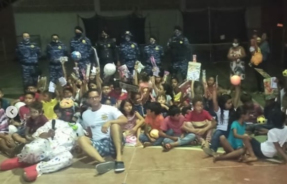 GCM Palmeira dos Índios: 1º Dia das Crianças Solidário foi marcado por muita alegria