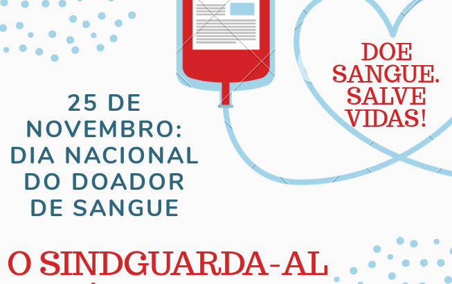 25 de Novembro: Dia Nacional do Doador de Sangue