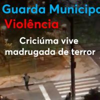 Criciúma em Santa Catarina, cidade em que a GM foi extinta em 2017, é vítima do terror praticado por criminosos