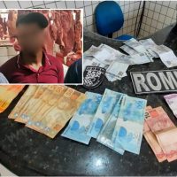 GCM de São Miguel dos Campos prende homem com dinheiro falso em Mercado Público