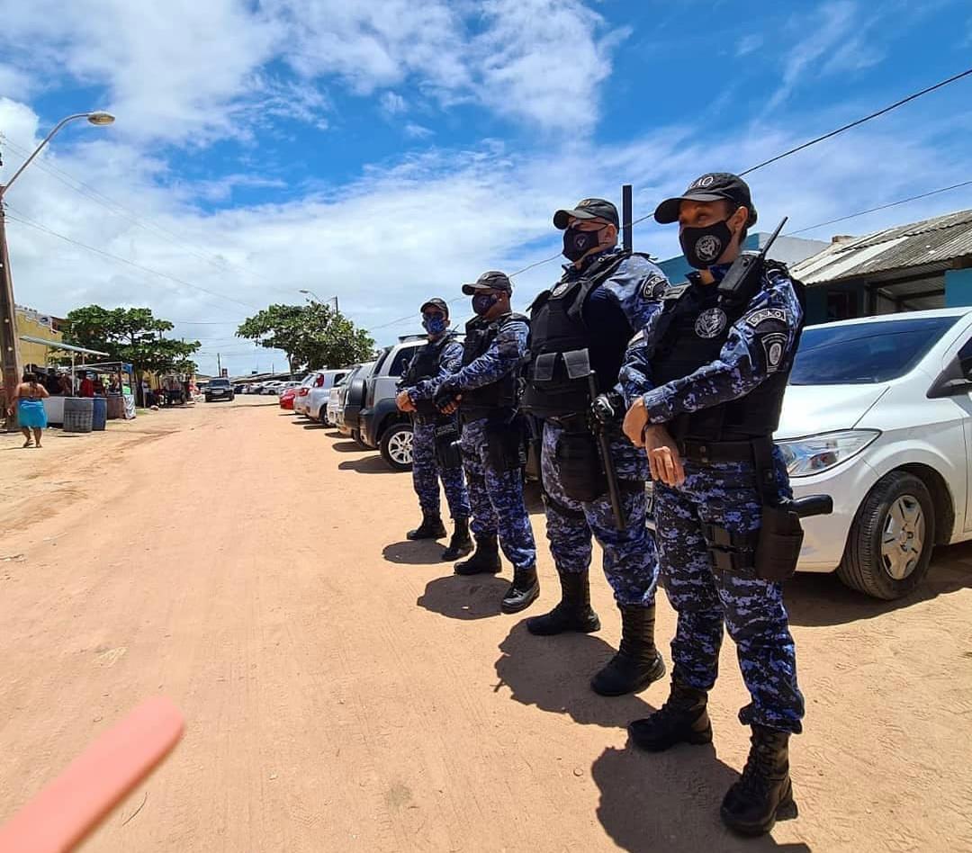 Guardas Municipais de Alagoas trabalham em operações durante o Carnaval 2021
