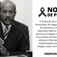 Sindguarda-AL lamenta a morte do ex-deputado Alberto Sextafeira