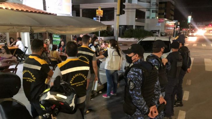 Guarda Municipal participa de blitz em bares e restaurantes de Maceió