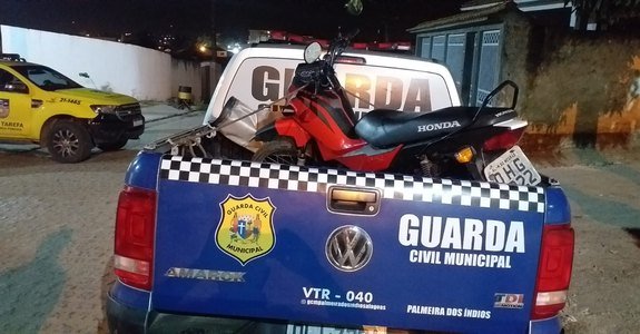 Guarda Municipal consegue deter motociclista embriagado em Palmeira dos Índios