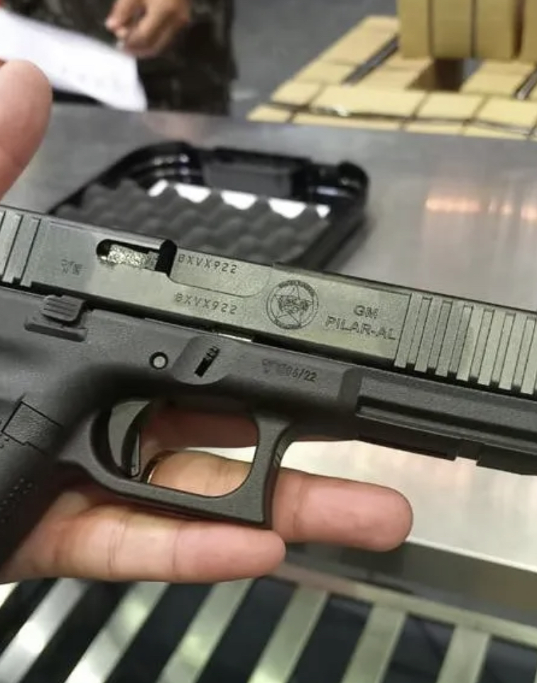 Avanço: Guarda Municipal do Pilar recebe 50 pistolas glock