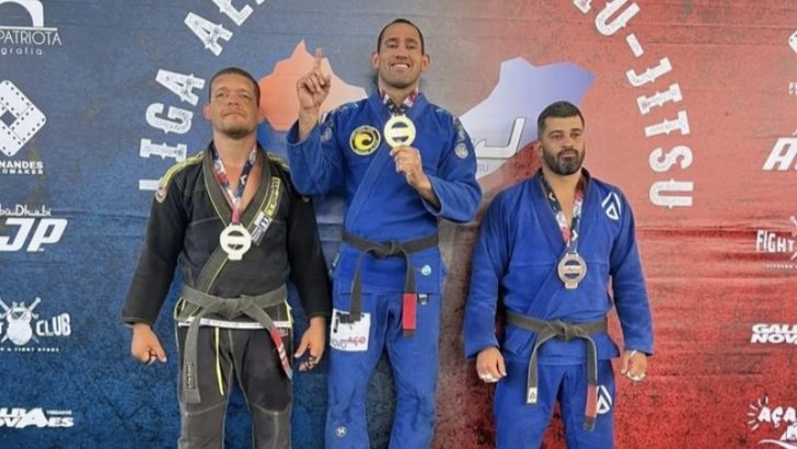 Guarda Municipal de Boca da Mata é vice-campeão na categoria Master de Jiu-Jitsu