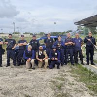 Guardas do Grupamento ROMU BRAVO participam de treinamento em APH DE COMBATE