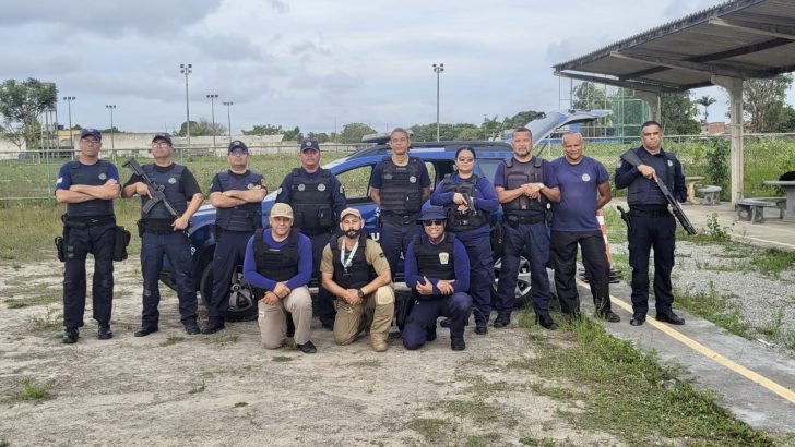 Guardas do Grupamento ROMU BRAVO participam de treinamento em APH DE COMBATE