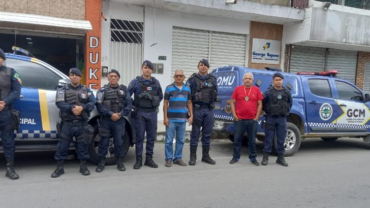 Em ação conjunta, guardas de União dos Palmares e Santana do Mundaú recuperam celular furtado