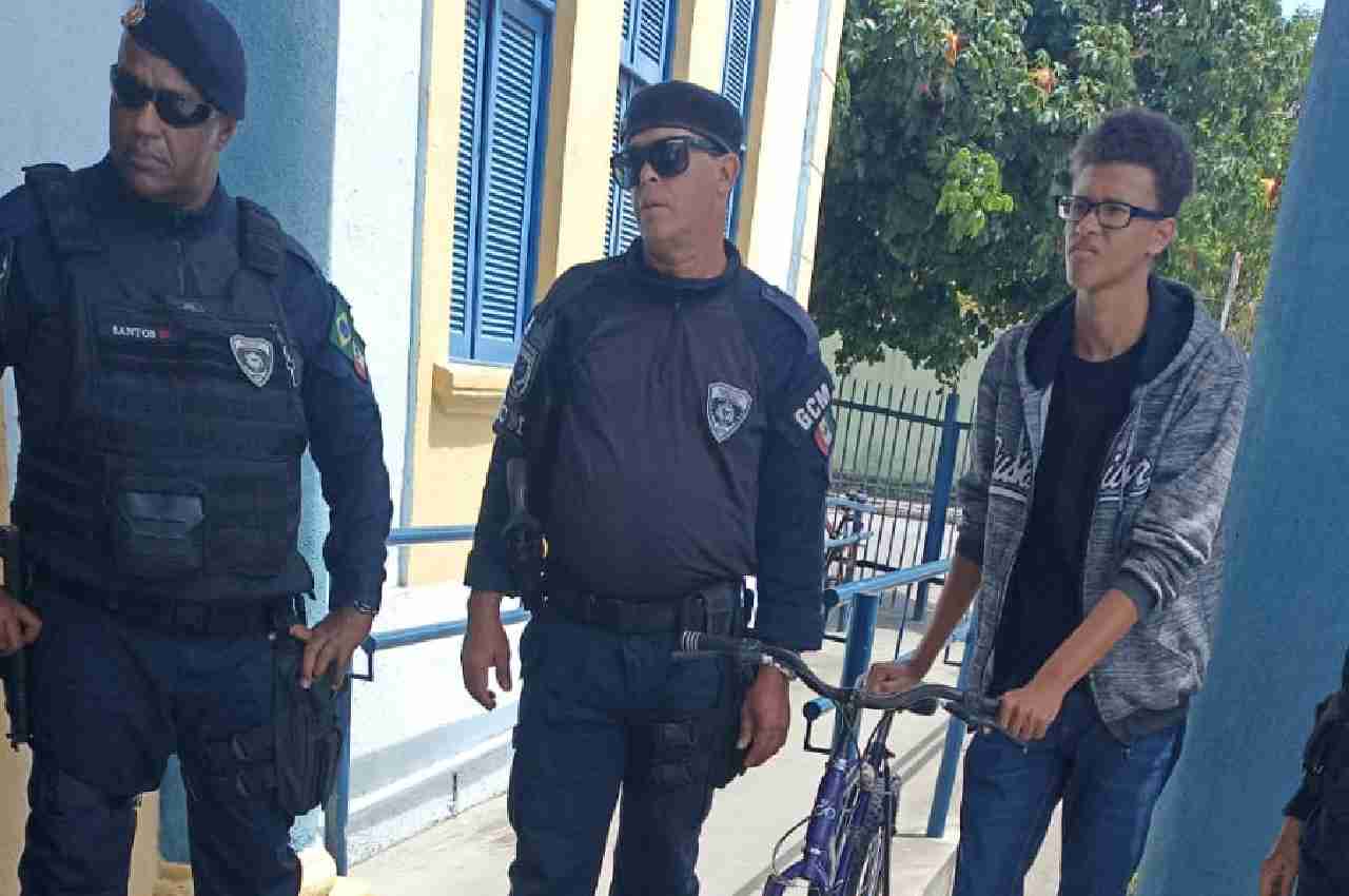 Guarda Municipal recupera bicicleta furtada em colégio de União dos Palmares