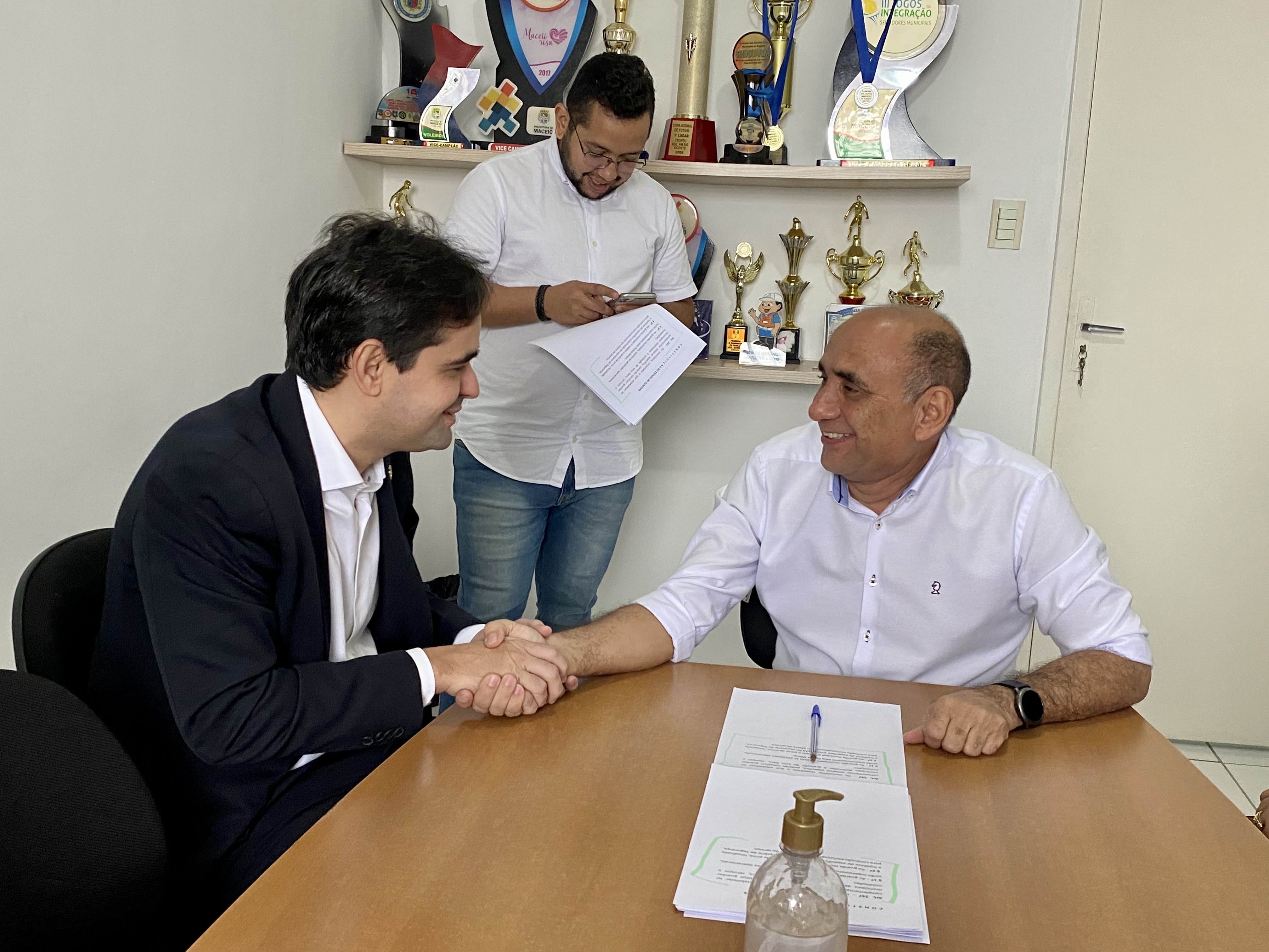 Sindguarda-AL se reúne com deputado Lelo Maia para propor mudança no artigo 247 da Constituição Estadual