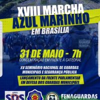 Sindguarda-AL disponibiliza ônibus para Marcha Azul Marinho, em Brasília