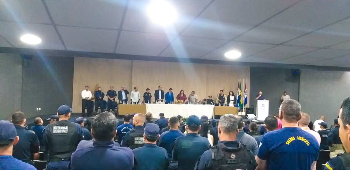 Sindguarda-AL participa da aula inaugural do curso de formação para porte de arma dos guardas municipais de Delmiro Gouveia