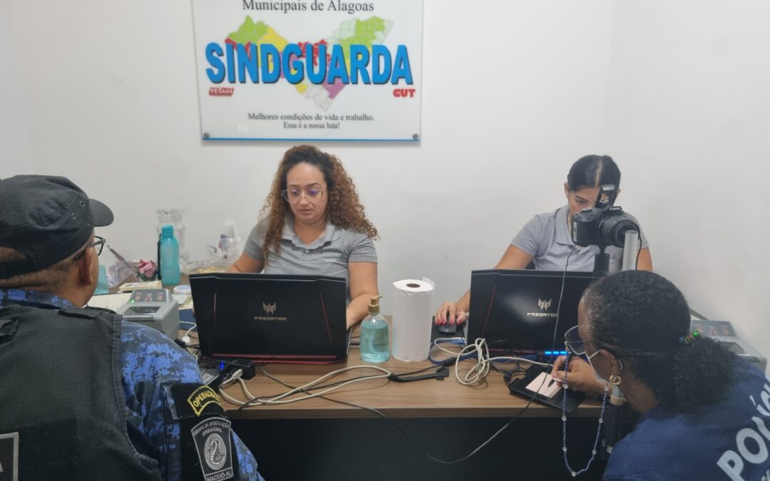 Sindguarda-AL realiza 3ª ação de emissão da Carteira de Identidade Nacional na próxima semana