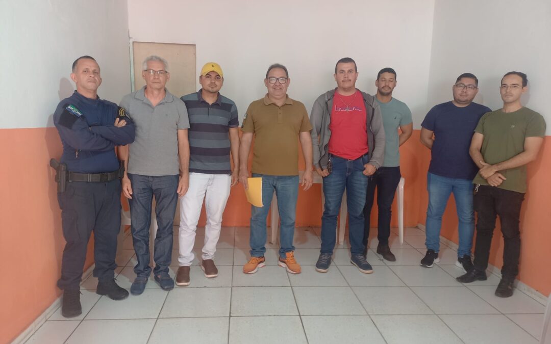 Guardas Municipais de Lagoa da Canoa se reúnem com Sindguarda-AL para discutir valorização e melhores condições de trabalho