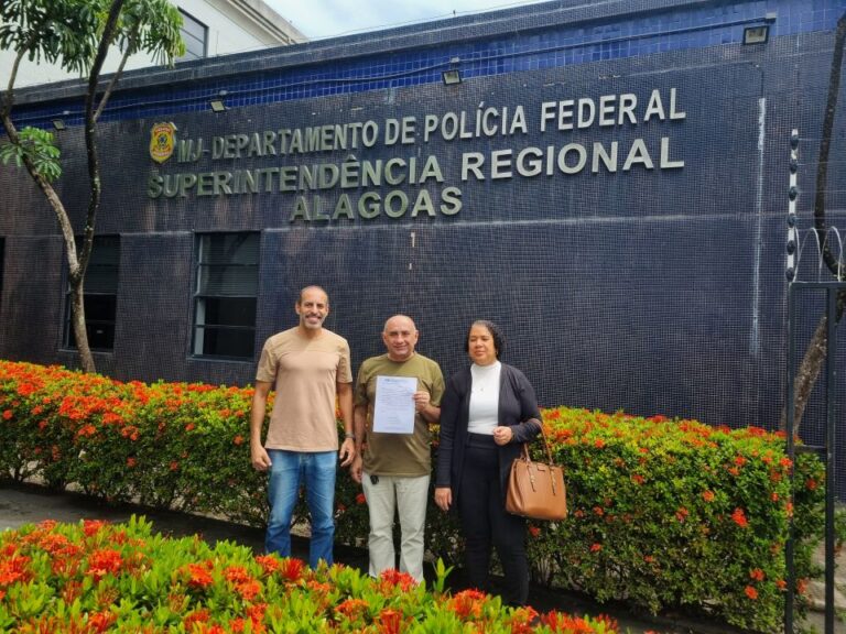 Sindguarda-AL solicita audiência com a Polícia Federal para tratar do porte de arma dos guardas municipais de Mata Grande, Inhapi e Delmiro Gouveia