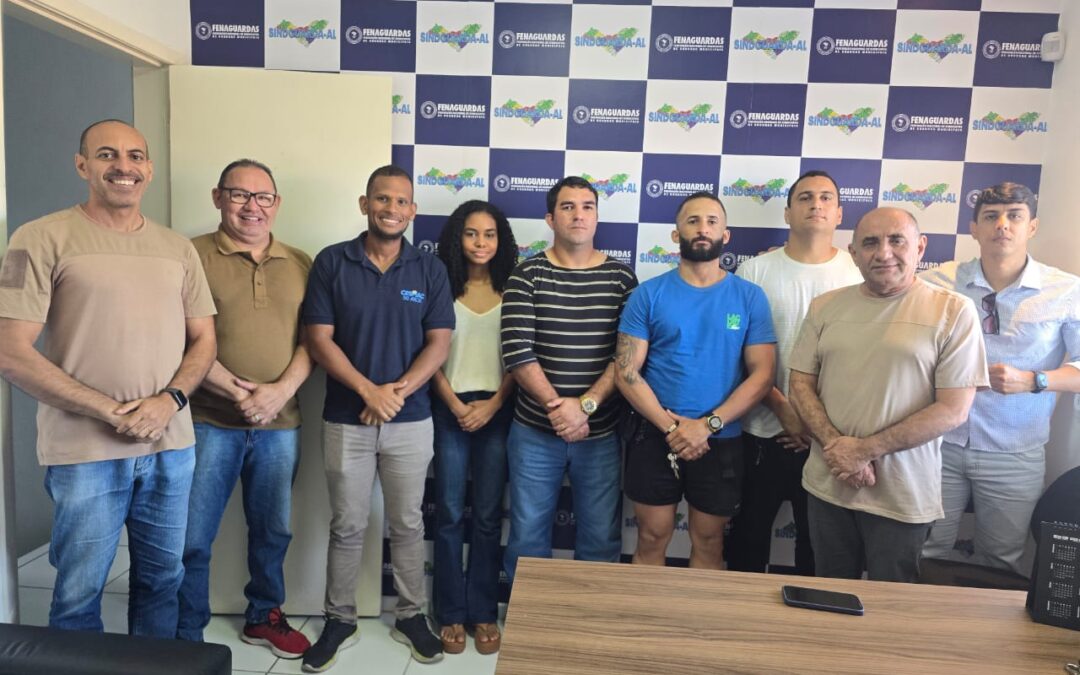 Sindguarda-AL se reúne com futuros guardas municipais de Matriz do Camaragibe