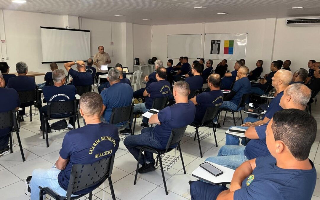 Sindguarda-AL visita segunda turma do curso de formação da Guarda Municipal de Maceió