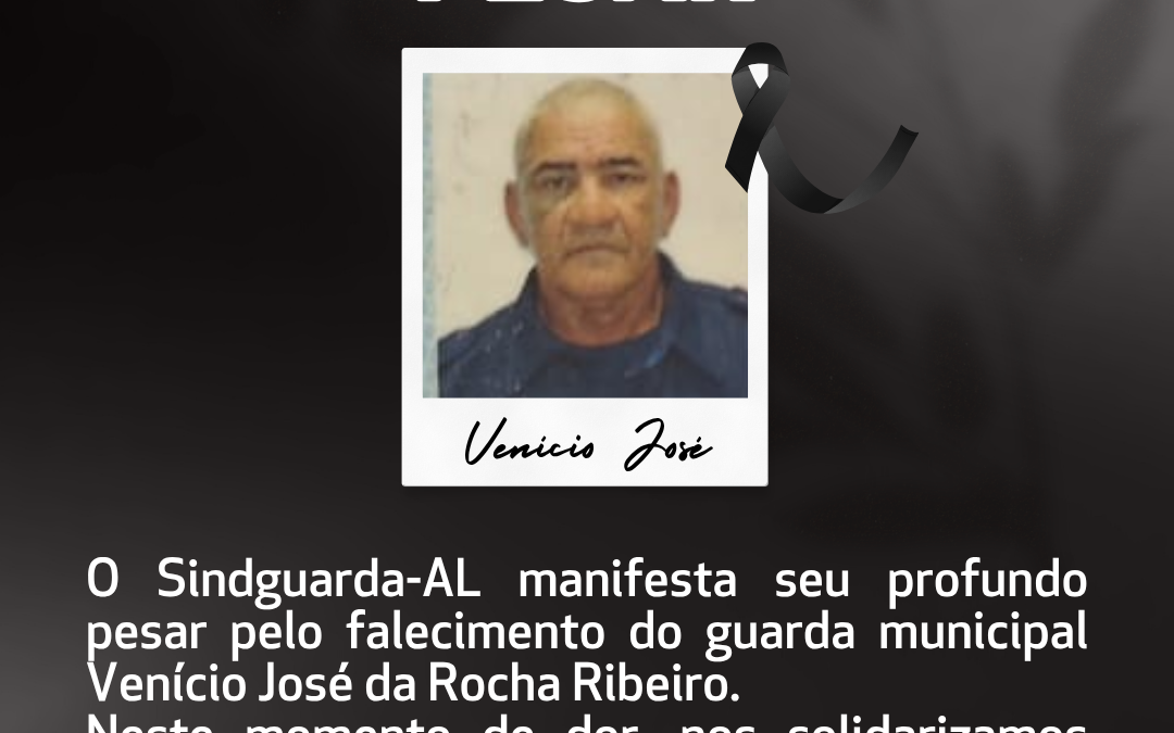 Nota de pesar – Venício José da Rocha Ribeiro