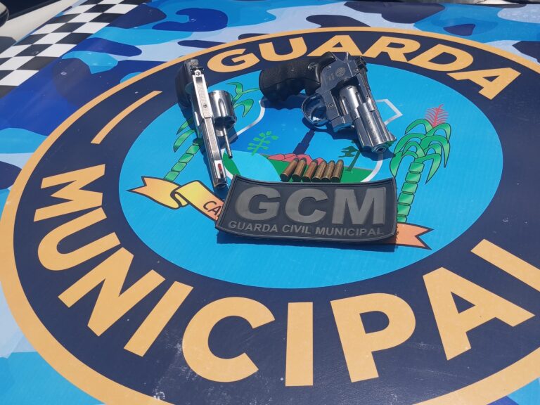 Guarda Municipal de Campo Alegre detém suspeito e apreende arma em ocorrência de violência doméstica