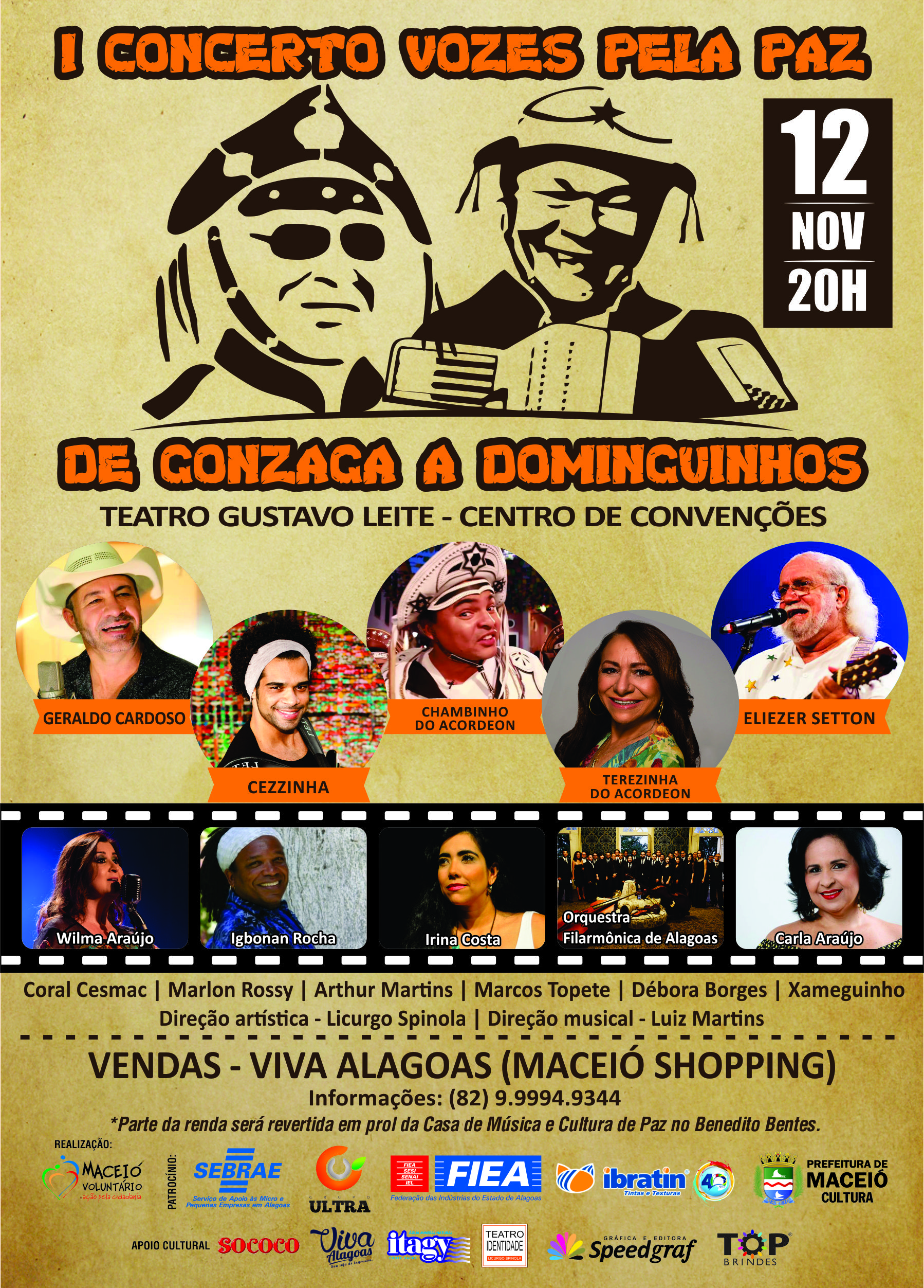 Evento beneficente tem parceria da GM para arrecadar fundos que serão revertidos ao Ponto de Cultura Casa de Música e Cultura de Paz