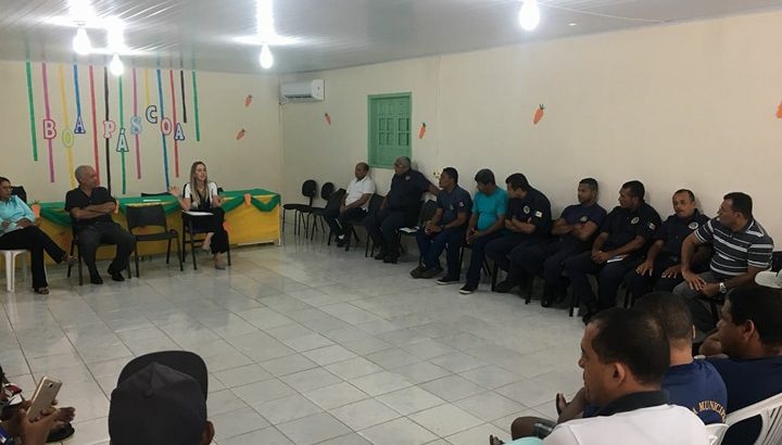 GM’s da Barra de Santo Antônio e Sindguarda se reúnem com a gestão
