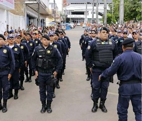 7 de Setembro: Guardas Municipais do interior se apresentam em desfile cívico