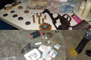 Homem é capturado pela GCM de Traipú por porte ilegal de arma e tráfico de drogas